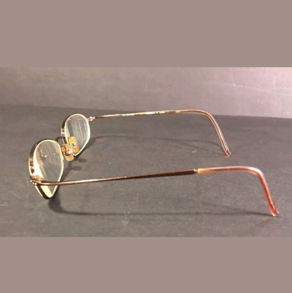 Vera Wang Luxe Gem Titanium Eyeglasses Brown - Picture 4 of 6